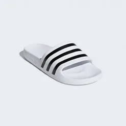 Γυναικεία Adidas Adilette Aqua Unisex Slides FTWWHT/CBLACK/FTWWHT -Ανδρικά Παπούτσια Εκπτώσεις adidas adilette aqua 4