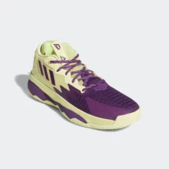 Adidas Performance Dame 8 "4th Quarter K.O" Ανδρικά Παπούτσια για Μπάσκετ YELTIN/GLOPRP/SIGGNR -Ανδρικά Παπούτσια Εκπτώσεις adidas dame 8 4