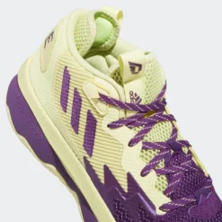 Adidas Performance Dame 8 "4th Quarter K.O" Ανδρικά Παπούτσια για Μπάσκετ YELTIN/GLOPRP/SIGGNR -Ανδρικά Παπούτσια Εκπτώσεις adidas dame 8 6