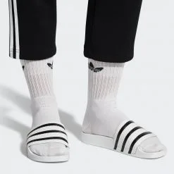 Γυναικεία Adidas Originals Adilette Unisex Slides WHITE/NONE/WHITE