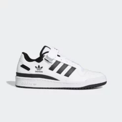 Adidas Originals Forum Low Ανδρικά Παπούτσια FTWWHT/FTWWHT/CBLACK