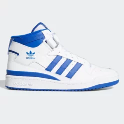 Adidas Originals Forum Mid Ανδρικά Παπούτσια FTWWHT/ROYBLU/FTWWHT