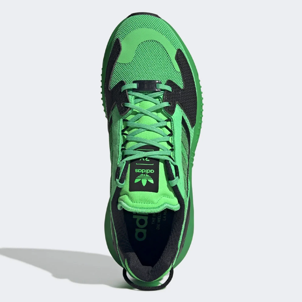 Adidas Originals Zx 5K Boost Ανδρικά Παπούτσια SESCGR/SCRGRN/CBLACK 3 Adidas Originals Zx 5K Boost Ανδρικά Παπούτσια SESCGR/SCRGRN/CBLACK - Image 3