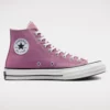 Γυναικεία Converse Chuck 70 Unisex Μποτάκια PINK AURA/EGRET/BLACK