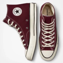 Γυναικεία Converse Chuck 70 Vintage Unisex Μποτάκια DARK BEETROOT/EGRET/BLACK -Ανδρικά Παπούτσια Εκπτώσεις converse chuck 70 vintage canvas 3