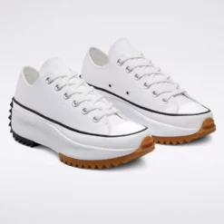 Γυναικεία Converse Run Star Hike Low Top Unisex Παπούτσια WHITE/BLACK/GUM -Ανδρικά Παπούτσια Εκπτώσεις converse run star hike 3