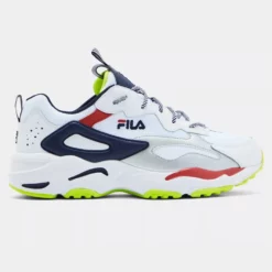 Ανδρικά Fila Heritage Men's Ray Tracer Trainers WHITE DARK BLUE
