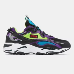 Ανδρικά Fila Heritage Ray Tracer Apex Footwear BLACK PURPLE FLUO