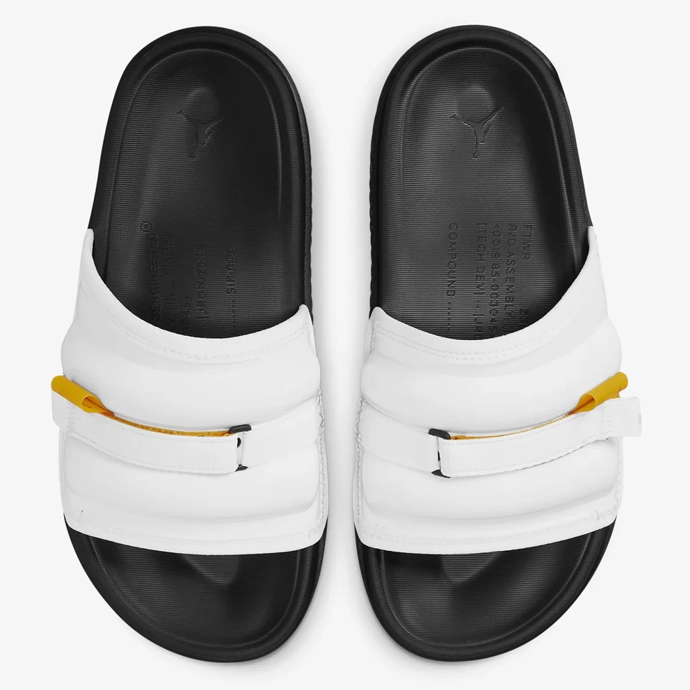 Jordan Super Play Ανδρικά Slides WHITE/TAXI-BLACK-FIRE RED 1 Jordan Super Play Ανδρικά Slides WHITE/TAXI-BLACK-FIRE RED