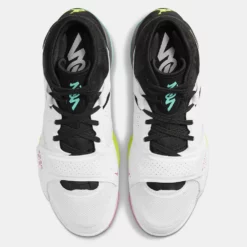 Jordan Zion 2 'Dynamic Turquoise' Ανδρικά Παπούτσια για Μπάσκετ WHITE/VOLT-BLACK-DYNAMIC TURQ -Ανδρικά Παπούτσια Εκπτώσεις jordan zion 2 8