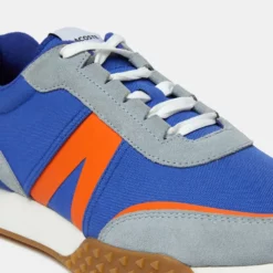 Ανδρικά Lacoste L-Spin Deluxewntr 2221Sma BLU/ORG -Ανδρικά Παπούτσια Εκπτώσεις lacoste l spin deluxewntr 2221sma 11
