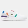 Lacoste T-Clip Ανδρικά Παπούτσια WHT/ORG