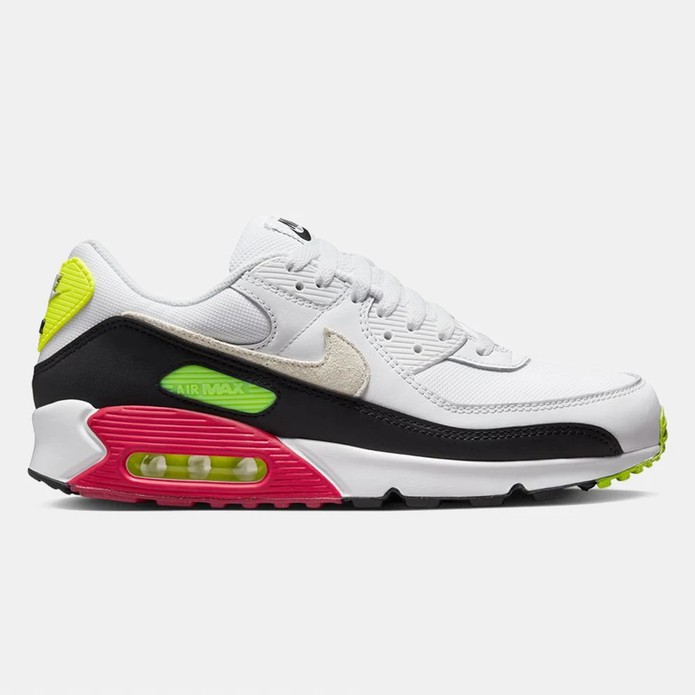 Nike Air Max 90 Ανδρικά Παπούτσια WHITE/BLACK-VOLT-RUSH PINK 1 Nike Air Max 90 Ανδρικά Παπούτσια WHITE/BLACK-VOLT-RUSH PINK