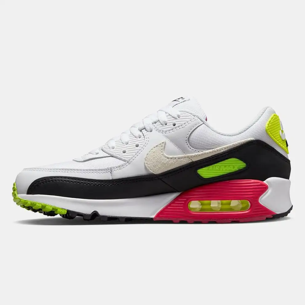 Nike Air Max 90 Ανδρικά Παπούτσια WHITE/BLACK-VOLT-RUSH PINK 2 Nike Air Max 90 Ανδρικά Παπούτσια WHITE/BLACK-VOLT-RUSH PINK - Image 2