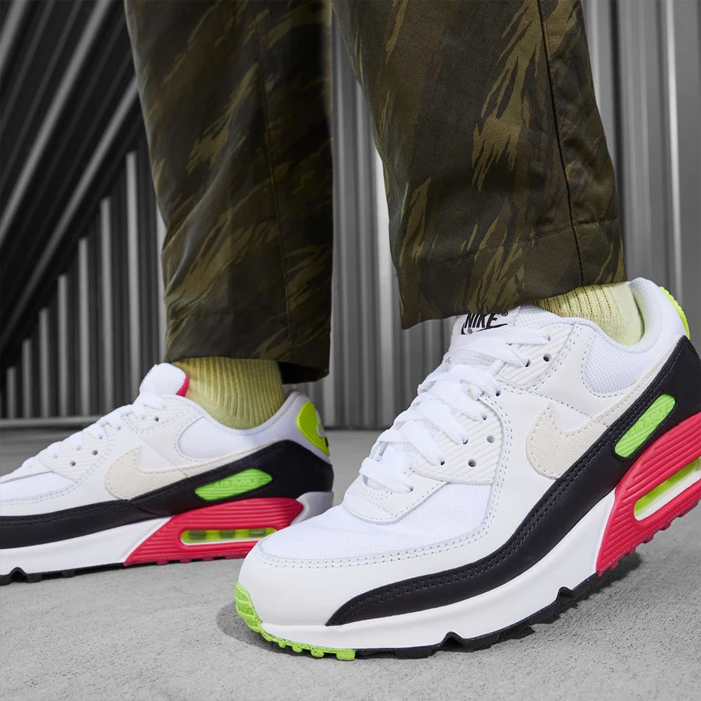Nike Air Max 90 Ανδρικά Παπούτσια WHITE/BLACK-VOLT-RUSH PINK 7 Nike Air Max 90 Ανδρικά Παπούτσια WHITE/BLACK-VOLT-RUSH PINK - Image 7