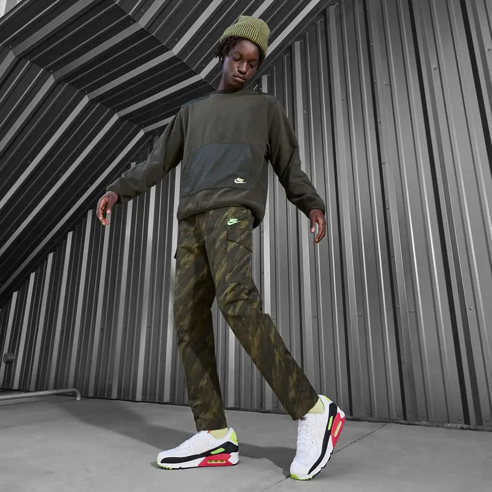 Nike Air Max 90 Ανδρικά Παπούτσια WHITE/BLACK-VOLT-RUSH PINK 8 Nike Air Max 90 Ανδρικά Παπούτσια WHITE/BLACK-VOLT-RUSH PINK - Image 8