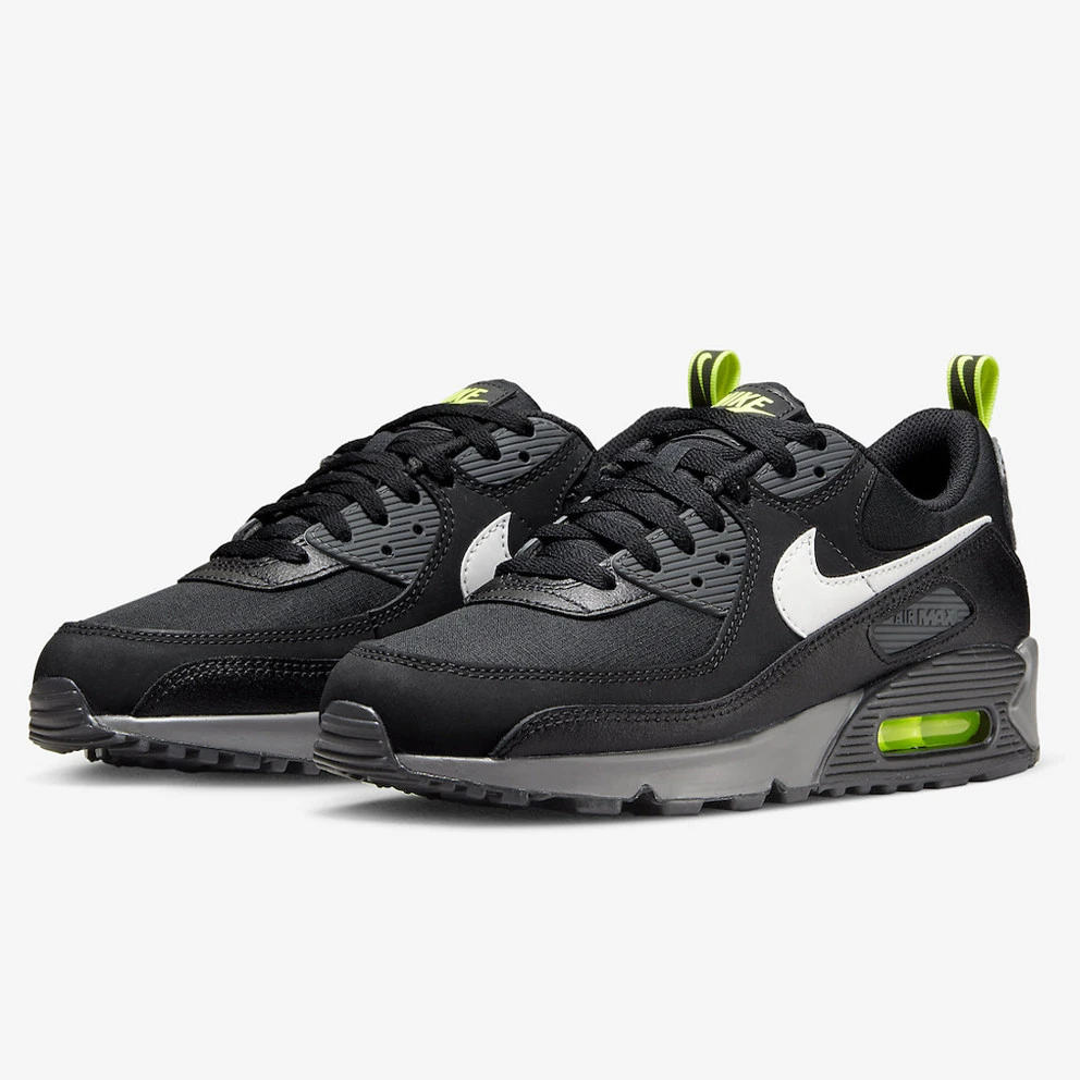 Nike Air Max 90 Ανδρικά Παπούτσια BLACK/WHITE-VOLT-IRON GREY 4 Nike Air Max 90 Ανδρικά Παπούτσια BLACK/WHITE-VOLT-IRON GREY - Image 4
