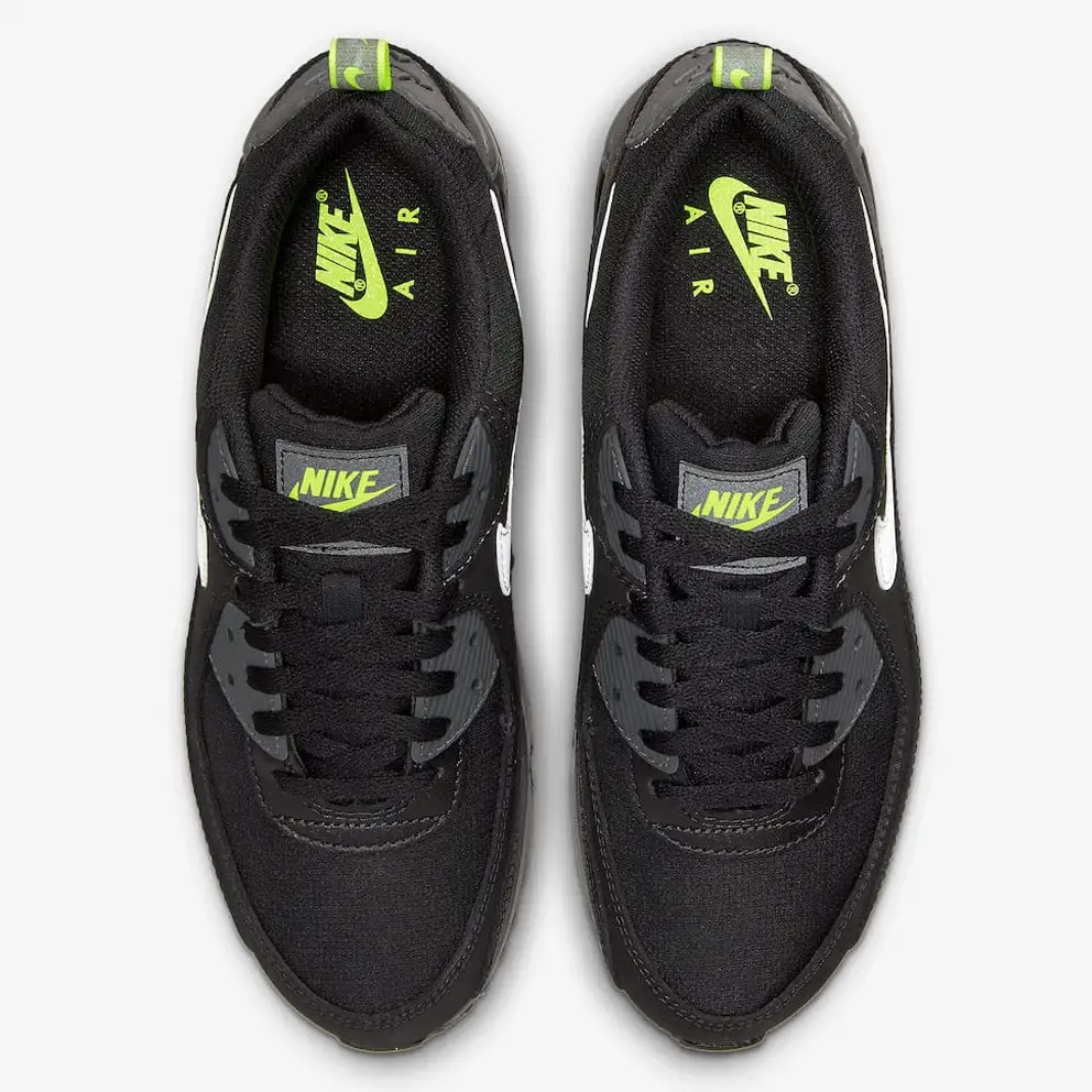 Nike Air Max 90 Ανδρικά Παπούτσια BLACK/WHITE-VOLT-IRON GREY 5 Nike Air Max 90 Ανδρικά Παπούτσια BLACK/WHITE-VOLT-IRON GREY - Image 5