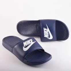 Γυναικεία Nike Benassi JDI Unisex Slides MIDNIGHT NAVY/WINDCHILL
