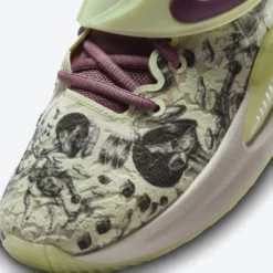 Nike KD14 Ανδρικά Παπούτσια για Μπάσκετ LIME ICE/LIGHT MULBERRY-PEARL WHITE -Ανδρικά Παπούτσια Εκπτώσεις nike kd14 15