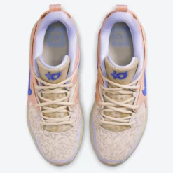 Nike KD15 9th Wonder Ανδρικά Μποτάκια για Μπάσκετ RATTAN/LIGHT MARINE-MEDIUM BLUE -Ανδρικά Παπούτσια Εκπτώσεις nike kd15 20