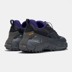 Reebok Sport Zig Kinetica 2.5 Edge Ανδρικά Παπούτσια για Trail CBLACK/PURGRY/BOLPRP -Ανδρικά Παπούτσια Εκπτώσεις reebok sport zig kinetica 25 edge 14