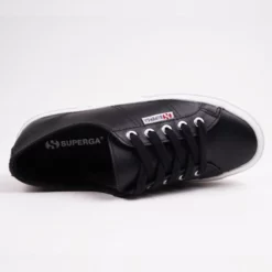 Γυναικεία Superga 2750 Nappa Δερμάτινα Sneakers BLACK-WHITE 9 Γυναικεία Superga 2750 Nappa Δερμάτινα Sneakers BLACK-WHITE -Ανδρικά Παπούτσια Εκπτώσεις superga 2750 naplngcotu 2