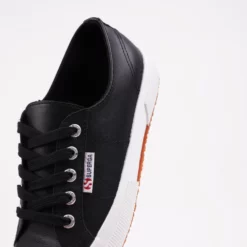 Γυναικεία Superga 2750 Nappa Δερμάτινα Sneakers BLACK-WHITE 12 Γυναικεία Superga 2750 Nappa Δερμάτινα Sneakers BLACK-WHITE -Ανδρικά Παπούτσια Εκπτώσεις superga 2750 naplngcotu 5