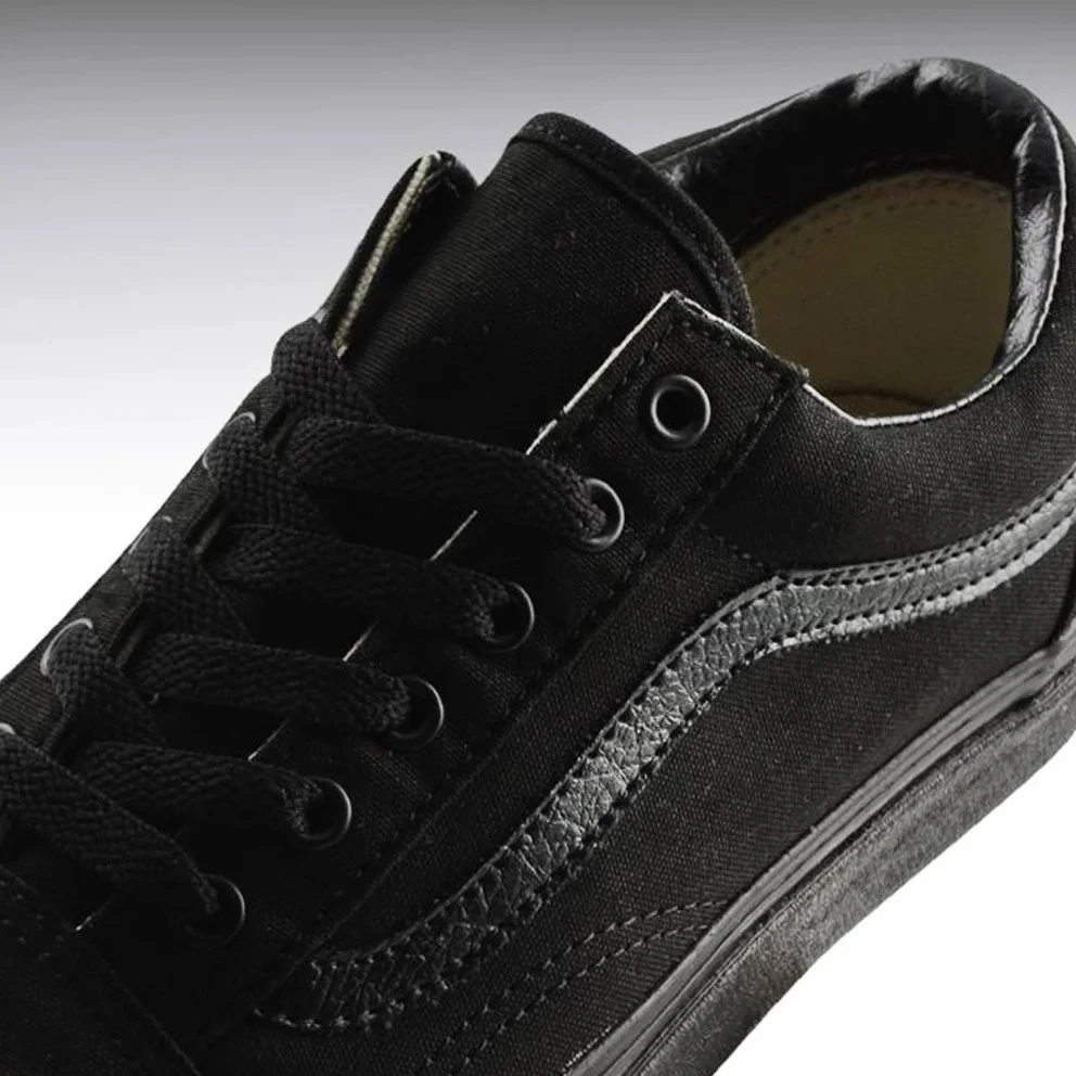 Ανδρικά Vans Old Skool Unisex Παπούτσια BLACK/BLACK (CANVAS) 4 Ανδρικά Vans Old Skool Unisex Παπούτσια BLACK/BLACK (CANVAS) - Image 4