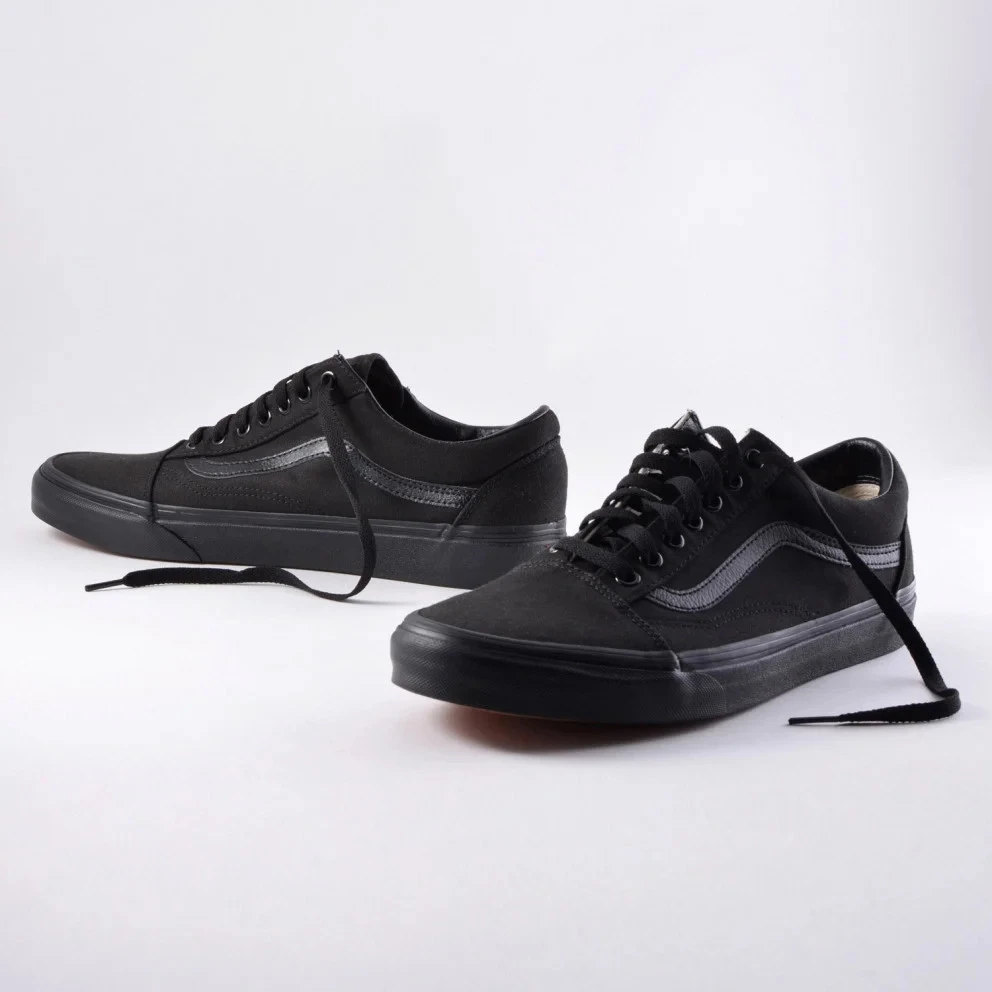 Ανδρικά Vans Old Skool Unisex Παπούτσια BLACK/BLACK (CANVAS) 5 Ανδρικά Vans Old Skool Unisex Παπούτσια BLACK/BLACK (CANVAS) - Image 5