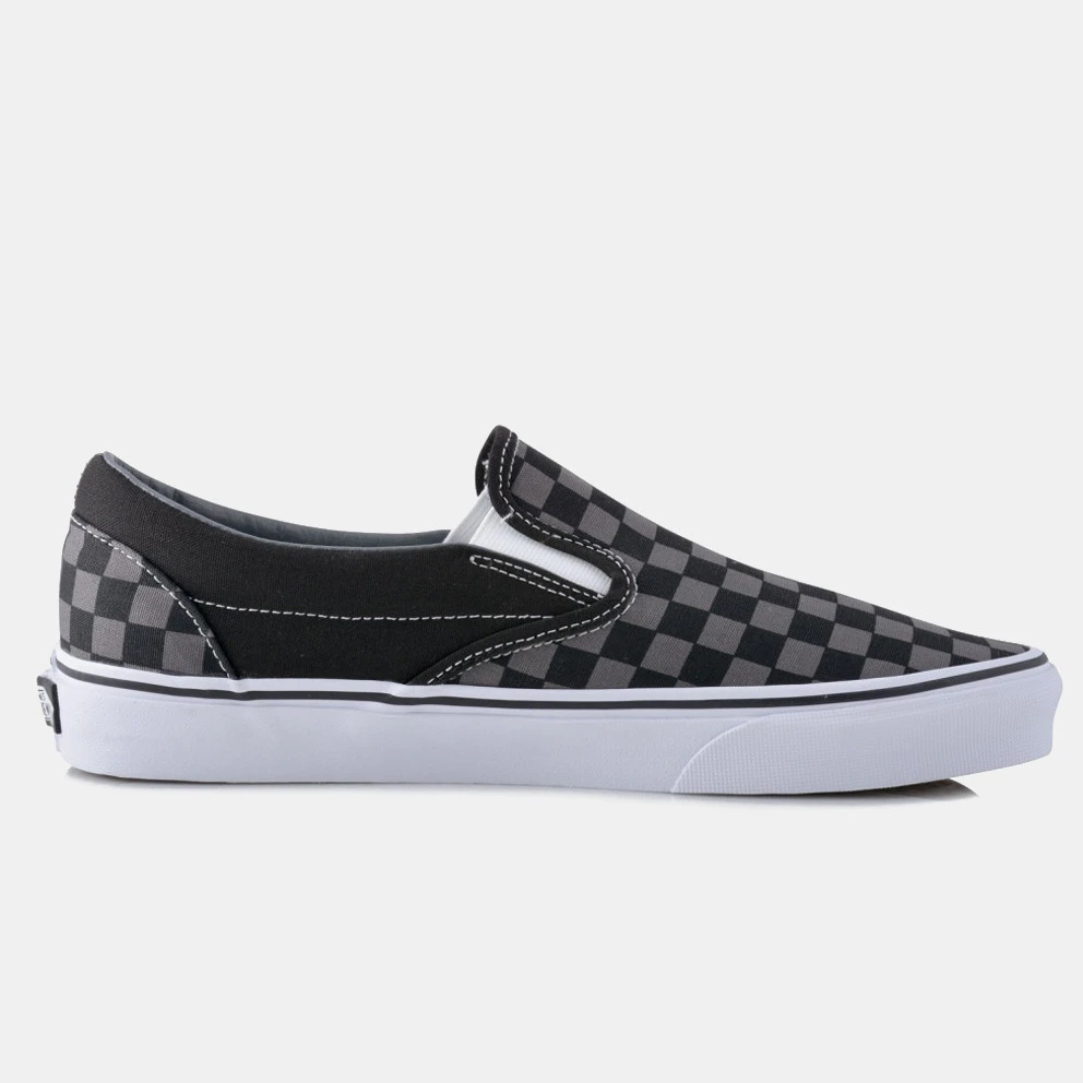 Γυναικεία Vans Classic Slip-On 'Checkerboard' Unisex Παπούτσια Black/Pewter Ch 1 Γυναικεία Vans Classic Slip-On 'Checkerboard' Unisex Παπούτσια Black/Pewter Ch
