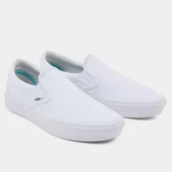 Γυναικεία Vans Classic Slip-On Unisex Παπούτσια (CLASSIC) TRUE WHITE/TRUE -Ανδρικά Παπούτσια Εκπτώσεις vans ua comfycush slip 1 2