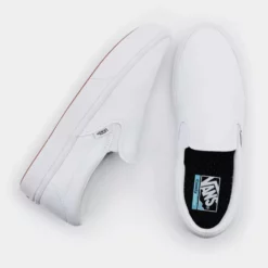 Γυναικεία Vans Classic Slip-On Unisex Παπούτσια (CLASSIC) TRUE WHITE/TRUE -Ανδρικά Παπούτσια Εκπτώσεις vans ua comfycush slip 1 4