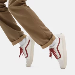 Ανδρικά Vans Ua Old Skool Vint White MARSHMALLOW/TUR -Ανδρικά Παπούτσια Εκπτώσεις vans ua old skool vint white 7