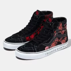Γυναικεία Vans Ua Sk8-Hi Reissue Stng Blac BLACK/RED -Ανδρικά Παπούτσια Εκπτώσεις vans ua sk8 hi reissue stng blac 2