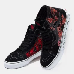 Γυναικεία Vans Ua Sk8-Hi Reissue Stng Blac BLACK/RED -Ανδρικά Παπούτσια Εκπτώσεις vans ua sk8 hi reissue stng blac 4
