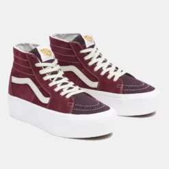 Vans Sk8-Hi Tapered Stacked Γυναικεία Μποτάκια TAWNY PORT -Ανδρικά Παπούτσια Εκπτώσεις vans ua sk8 hi tapered stackfo v 3